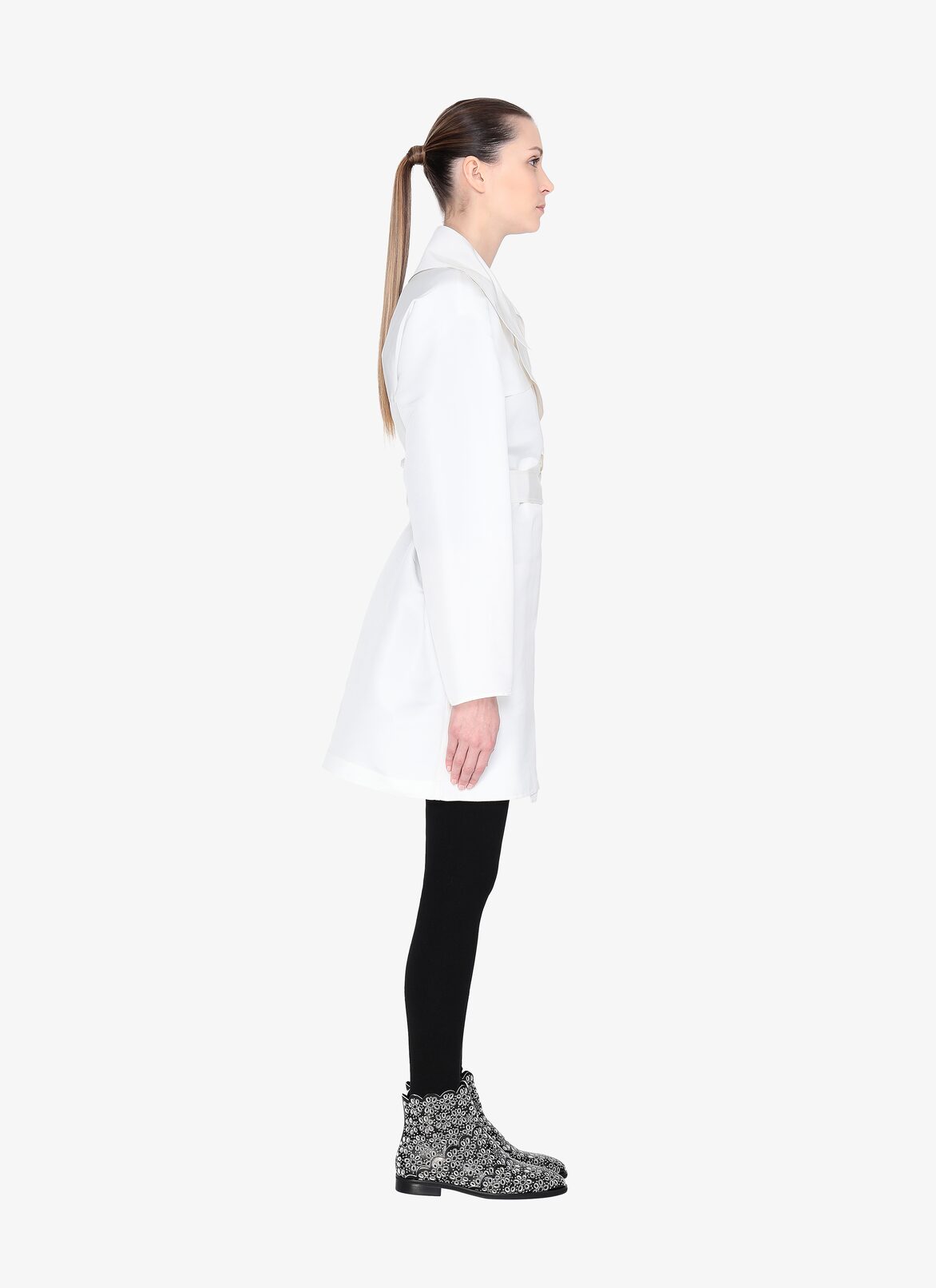 Alaïa Edition 1992 Silk Trench ALAÏA WHITE ALAÏA EDITION 1992 SILK TRENCH